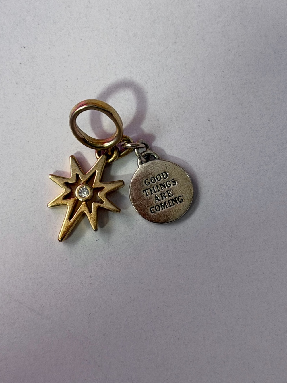 Pandora North Star lab-grown diamond dangle charm
